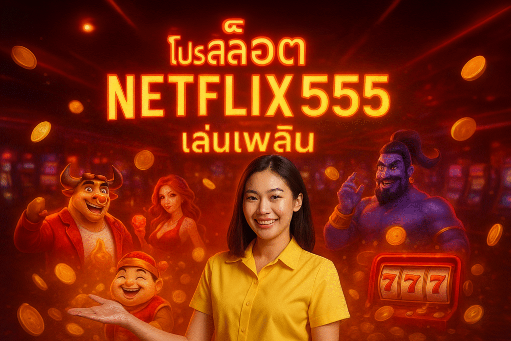 โปรสล็อต NETFLIX555 เล่นเพลิน