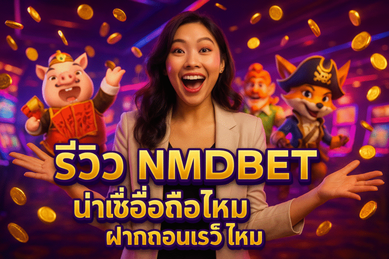 รีวิว NMDBET น่าเชื่อถือไหม ฝากถอนเร็วไหม