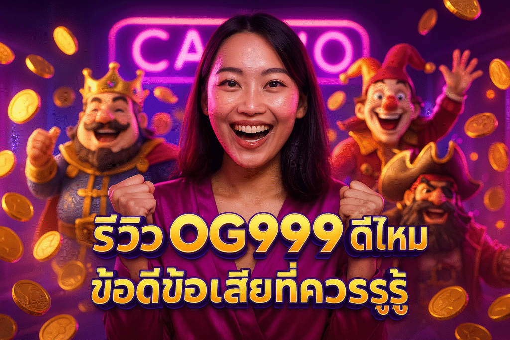 รีวิว OG999 ดีไหม ข้อดีข้อเสียที่ควรรู้