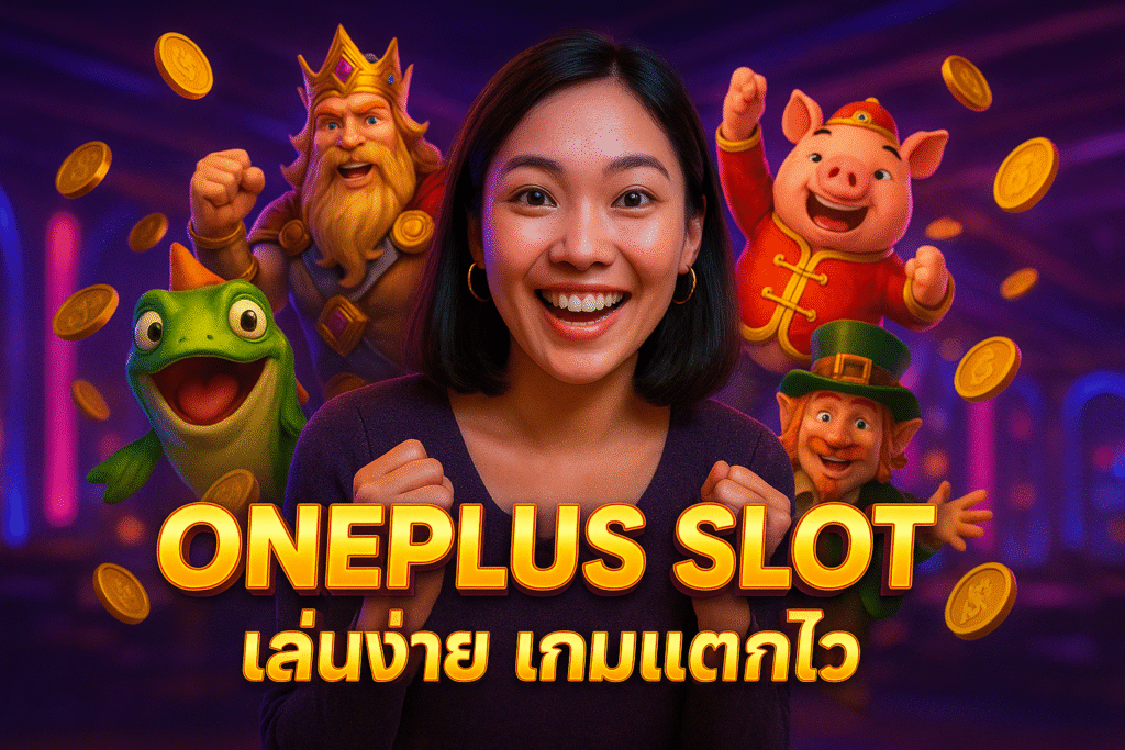 ONEPLUS SLOT เล่นง่าย เกมแตกไว